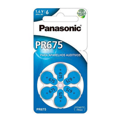 Bateria Auditiva Panasonic Pr-675 Zinco Ar Pr-675br/300