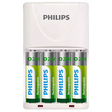 Carregar imagem no visualizador da galeria, Carregador Scb Philips (01 Carregador E 02 Un Pilhas Aa)
