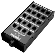 Carregar imagem no visualizador da galeria, Painel 20 Vias Com Furações Xlr Sem Conectores E 1 Prensa Cabo De Nylon Wireconex Med2 20 1s

