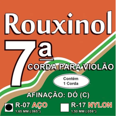 7° Corda de Aço para Violão Rouxinol