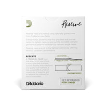 Carregar imagem no visualizador da galeria, Palheta Sax Soprano 3.5 (10 Peças) D Addario Reserve DIR1035
