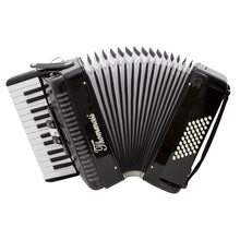 Carregar imagem no visualizador da galeria, Acordeon 48 Baixos 26 Teclas Ta 4803 Preto Thommasi
