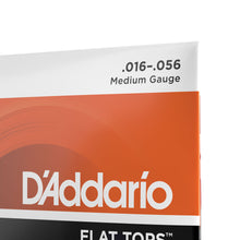 Carregar imagem no visualizador da galeria, Encordoamento Violão Aço Resonator D Addario Flat Tops EFT13

