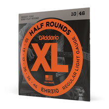 Carregar imagem no visualizador da galeria, Encordoamento Guitarra 10-46 D Addario Half Rounds EHR310
