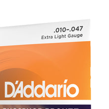 Carregar imagem no visualizador da galeria, Encordoamento Violão Aço 10-47 (3 Jogos) D Addario EJ15-3D
