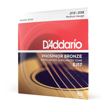 Carregar imagem no visualizador da galeria, Encordoamento Violão Aço 13-56 D Addario Phosphor EJ17
