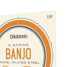 Carregar imagem no visualizador da galeria, Encordoamento Banjo 5C D Addario Nickel Plated Steel EJ61
