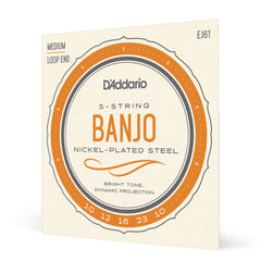 Encordoamento Banjo 5C D Addario Nickel Plated Steel EJ61