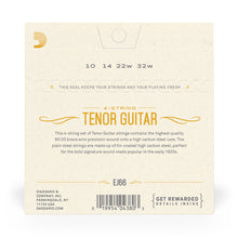 Carregar imagem no visualizador da galeria, Encordoamento Violão Tenor Aço D Addario Bronze 80/20 EJ66

