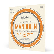 Carregar imagem no visualizador da galeria, Encordoamento Bandolim 11-39 D Addario Nickel Plated EJ67
