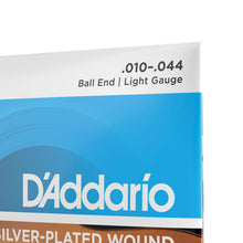Carregar imagem no visualizador da galeria, Encordoamento Violão Aço .010 D Addario Silver-Plated EJ83L
