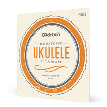 Carregar imagem no visualizador da galeria, Encordoamento Ukulele Barítono D Addario Pro-Arté Titanium
