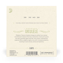 Carregar imagem no visualizador da galeria, Encordoamento Ukulele Soprano D Addario Pro-Arté Titanium

