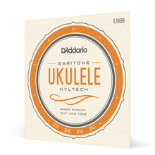Carregar imagem no visualizador da galeria, Encordoamento Para Ukulele Barítono D Addario Nyltech EJ88B
