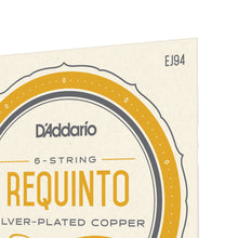 Carregar imagem no visualizador da galeria, Encordoamento Requinto D Addario Silver Plated Copper EJ94
