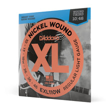 Carregar imagem no visualizador da galeria, Encordoamento Guitarra 10-46 D Addario XL Nickel EXL110W
