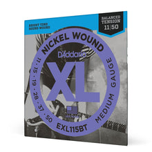Carregar imagem no visualizador da galeria, Encordoamento Guitarra 11-50 D Addario XL Nickel EXL115BT
