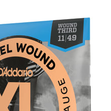 Carregar imagem no visualizador da galeria, Encordoamento Guitarra 11-49 D Addario XL Nickel EXL115W
