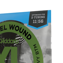 Carregar imagem no visualizador da galeria, Encordoamento Guitarra 11-56 D Addario XL Nickel EXL117
