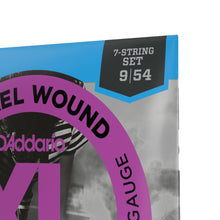 Carregar imagem no visualizador da galeria, Encordoamento Guitarra 7C 09-54 D Addario XL Nickel EXL120-7

