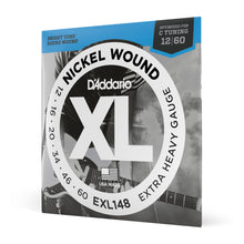 Carregar imagem no visualizador da galeria, Encordoamento Guitarra 12-60 D Addario XL Nickel EXL148
