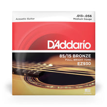 Carregar imagem no visualizador da galeria, Encordoamento Violão Aço 13-56 D'Addario85/15  Bronze EZ930
