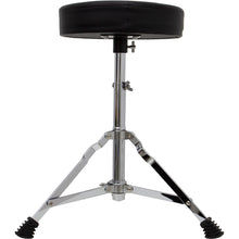 Carregar imagem no visualizador da galeria, Bateria Acústica 2t Cromada Vermelho Com Banco Ny-f1rst
