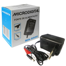 Carregar imagem no visualizador da galeria, Fonte De Alimentação Bivolt 9v 0,5a Ma 9500 Microdigital
