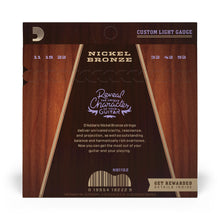Carregar imagem no visualizador da galeria, Encordoamento Violão Aço 11-52 D Addario Nickel Bronz NB1152
