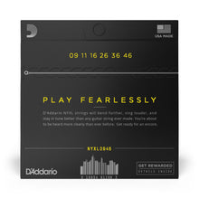Carregar imagem no visualizador da galeria, Encordoamento Para Guitarra 09-46 D Addario NYXL0946
