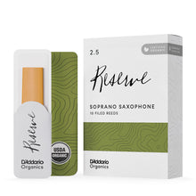 Carregar imagem no visualizador da galeria, Palheta Sax Soprano (10) DAddario Organic Reserve ODIR1025
