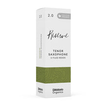 Carregar imagem no visualizador da galeria, Palheta Sax Tenor 2.0 (5 Peças) DAddario Organic Reserve
