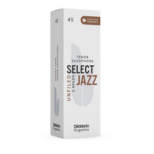 Carregar imagem no visualizador da galeria, Palheta Sax Tenor 4S (5 Peças) DAddario Organic Select Jazz
