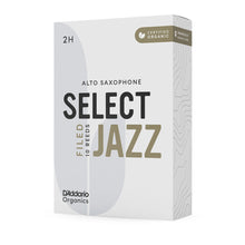 Carregar imagem no visualizador da galeria, Palheta Sax Alto 2H (10 Peças) DAddario Organic Select Jazz
