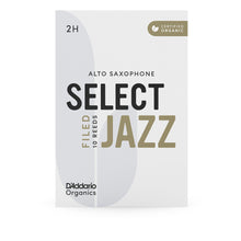 Carregar imagem no visualizador da galeria, Palheta Sax Alto 2H (10 Peças) DAddario Organic Select Jazz
