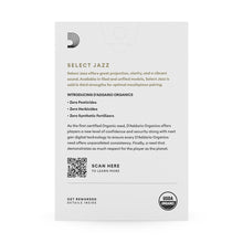 Carregar imagem no visualizador da galeria, Palheta Sax Alto 2H (10 Peças) DAddario Organic Select Jazz

