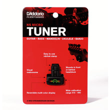 Carregar imagem no visualizador da galeria, Afinador Cromático D Addario Micro Headstock Tuner PW-CT-12
