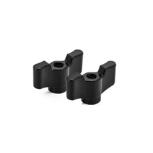 Carregar imagem no visualizador da galeria, BORBOLETA 8mm FEMEA - MORCEGO PRETA (2 UND) - TORELLI

