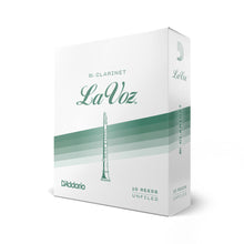 Carregar imagem no visualizador da galeria, Palheta Clarineta Bb (10 Unidades) D Addario La Voz RCC10MS
