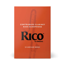 Carregar imagem no visualizador da galeria, Palheta Clarineta Contrabaixo 2.0 (10 Peças) D Addario Rico

