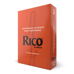 Palheta Clarineta Contrabaixo 3.0 (10 Peças) D Addario Rico