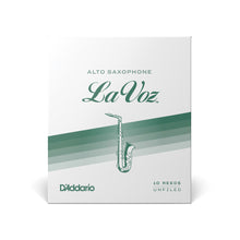 Carregar imagem no visualizador da galeria, Palheta Sax Alto Soft (10 Unidades) D Addario La Voz RJC10SF
