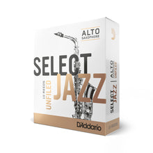 Carregar imagem no visualizador da galeria, Palheta Sax Alto 3S Unfiled (10 Peças) D Addario Select Jazz

