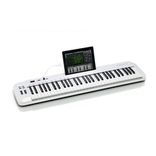 Carregar imagem no visualizador da galeria, Controlador Midi USB 61 Teclas Branco Samson Carbon 61
