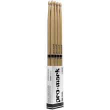 Carregar imagem no visualizador da galeria, Baqueta 5B (4 Pares) ProMark American Hickory TX5BW-4P

