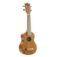 Ukulele Moani WAIMEA Soprano 21'' Sapele C/ Bag UKBG03-21