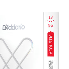 Carregar imagem no visualizador da galeria, Encordoamento Violão Aço Revestido 13-56 D Addario XS 80/20
