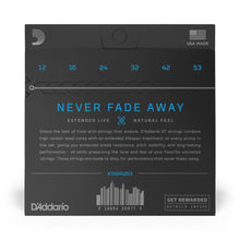 Carregar imagem no visualizador da galeria, Encordoamento Violão Aço Revestido 12-53 D Addario XTABR1253
