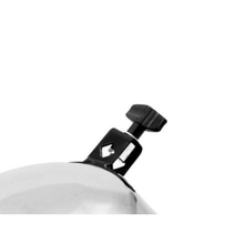 Carregar imagem no visualizador da galeria, FRIGIDEIRA EM ACO INOX COM SUPORTE PARA CLAMP - 22mm (35mm DE ALTURA)
