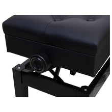Carregar imagem no visualizador da galeria, Banco De Piano Com Regulagem Ba 3 Preto Alan

